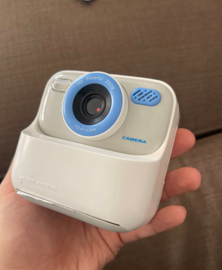 Kids Instant Print Camera with 32GB & Paper Rolls