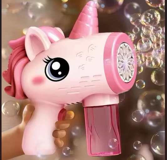 Unicorn Bubble Blower for Kids